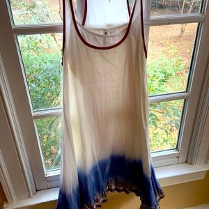 Free People tank boho dress. Size XS